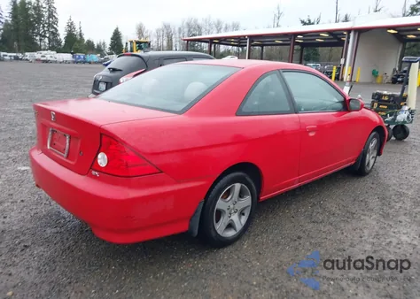 2004 Honda Civic Ex из США, поврежденный, VIN 1HGEM21994L026802